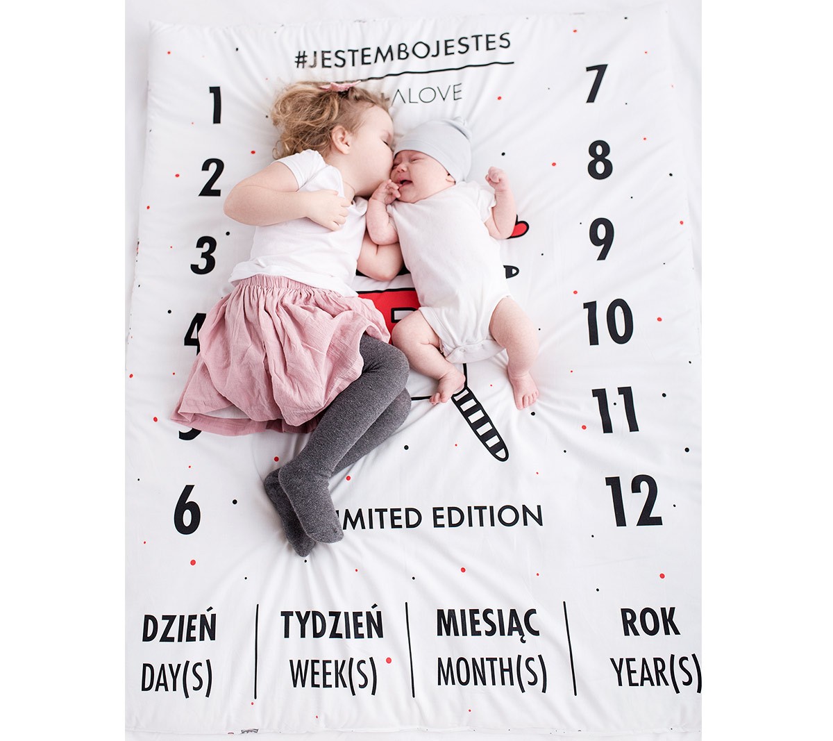 Mata do zdjęć i zabawy Lullalove MRB 95x120cm 0+