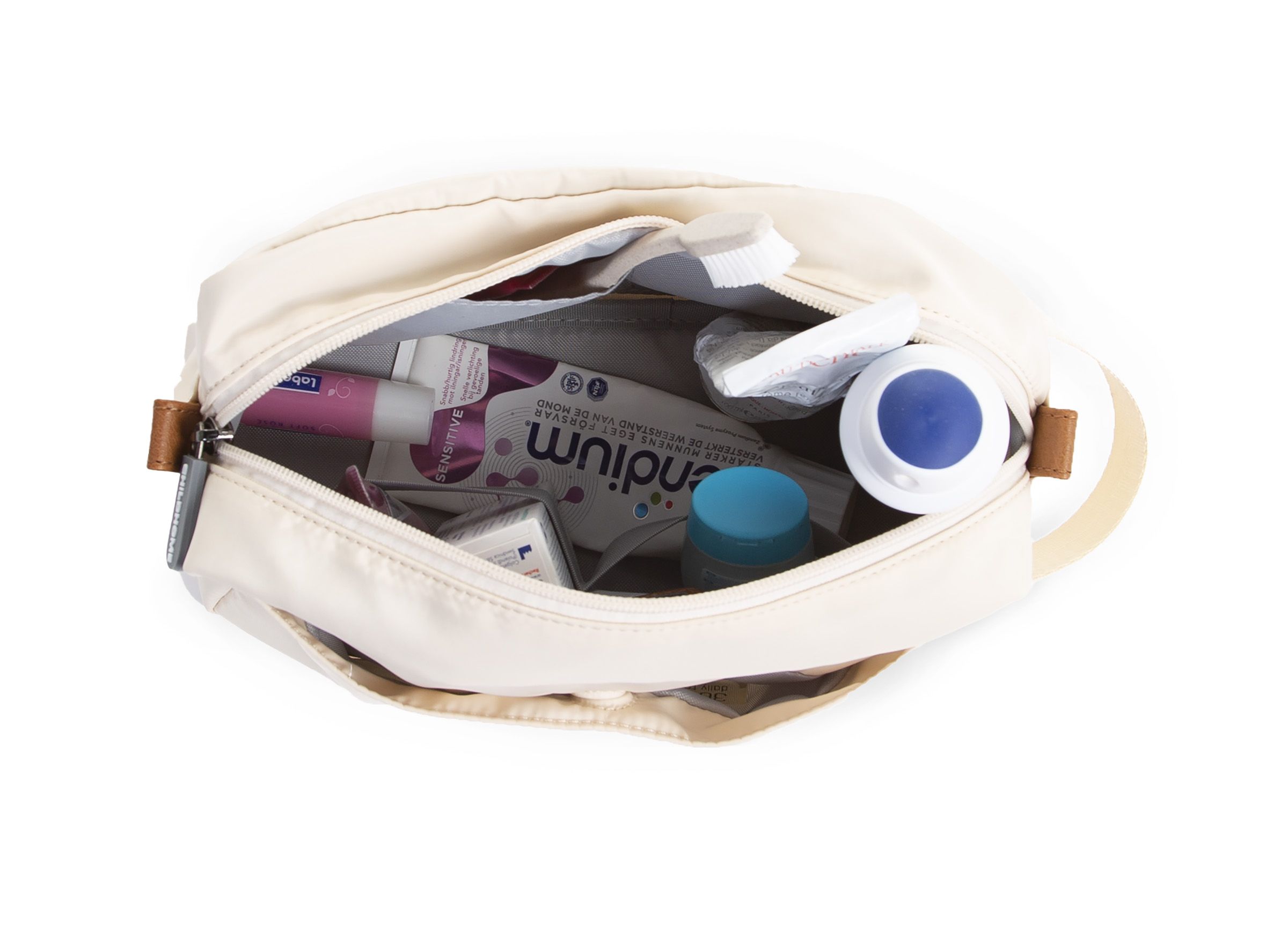 Childhome Kosmetyczka Momlife Kremowa 0+