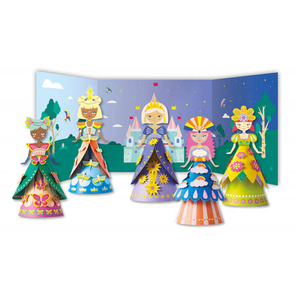 Auzou Zestaw Stwórz Swoją Księżniczkę DIY 6+