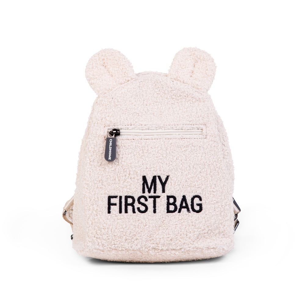 Childhome Plecak My First Bag Teddy Bear White 1+