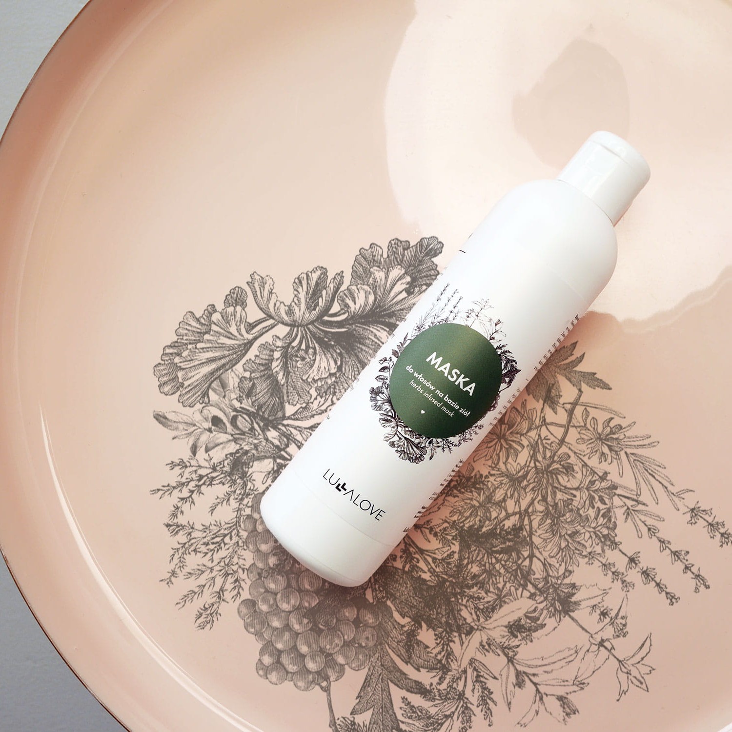 Lullalove Ziołowa maska do włosów 250 ml