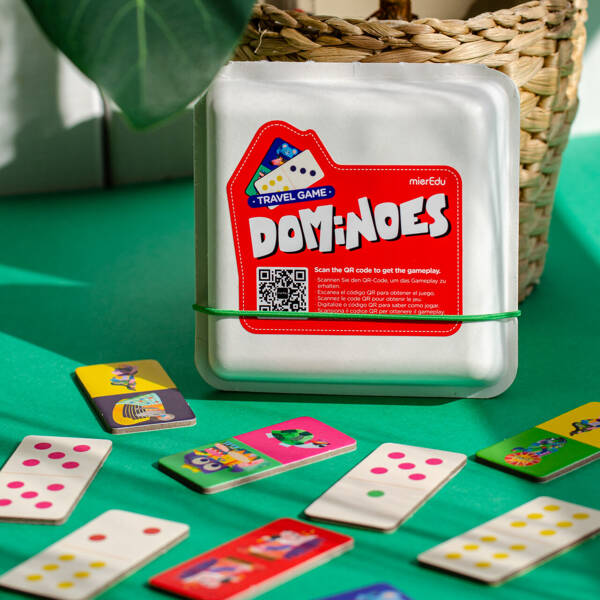 Mieredu Gra Podróżna Domino 3+ | Fabryka Wafelków