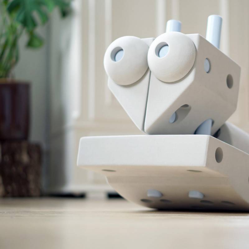 MODU, Half Ball Kit - piankowe półkule rozwijające motorykę dużą - niebieskie