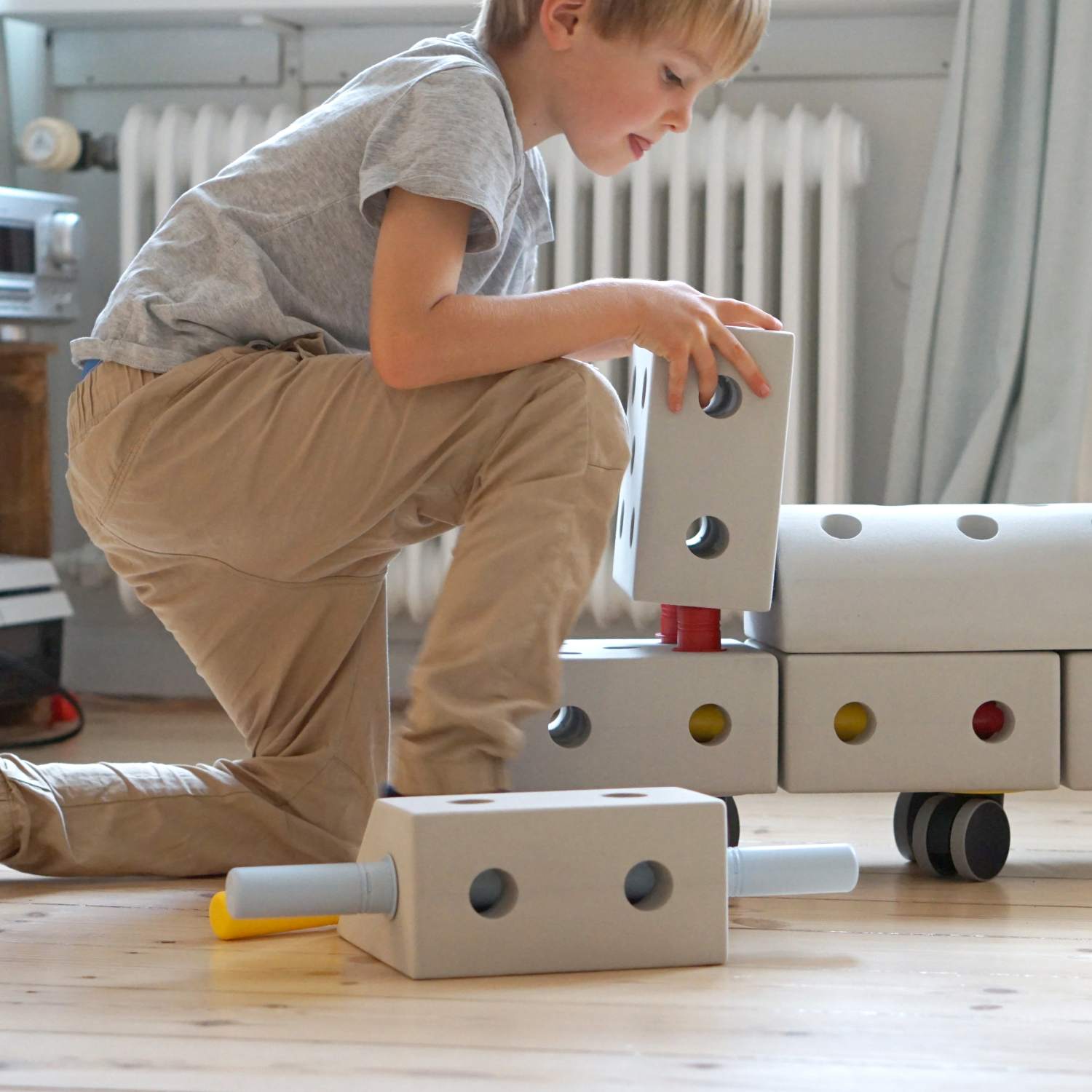 MODU Curiosity Kit 4in1 - Klocki Piankowe 0-6 lat