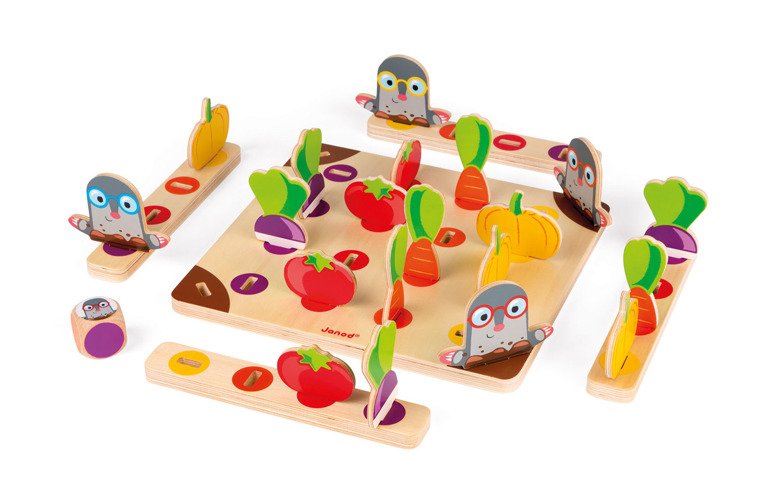 Janod Gra Wyścig Strzeż się kreta! 3+ lat