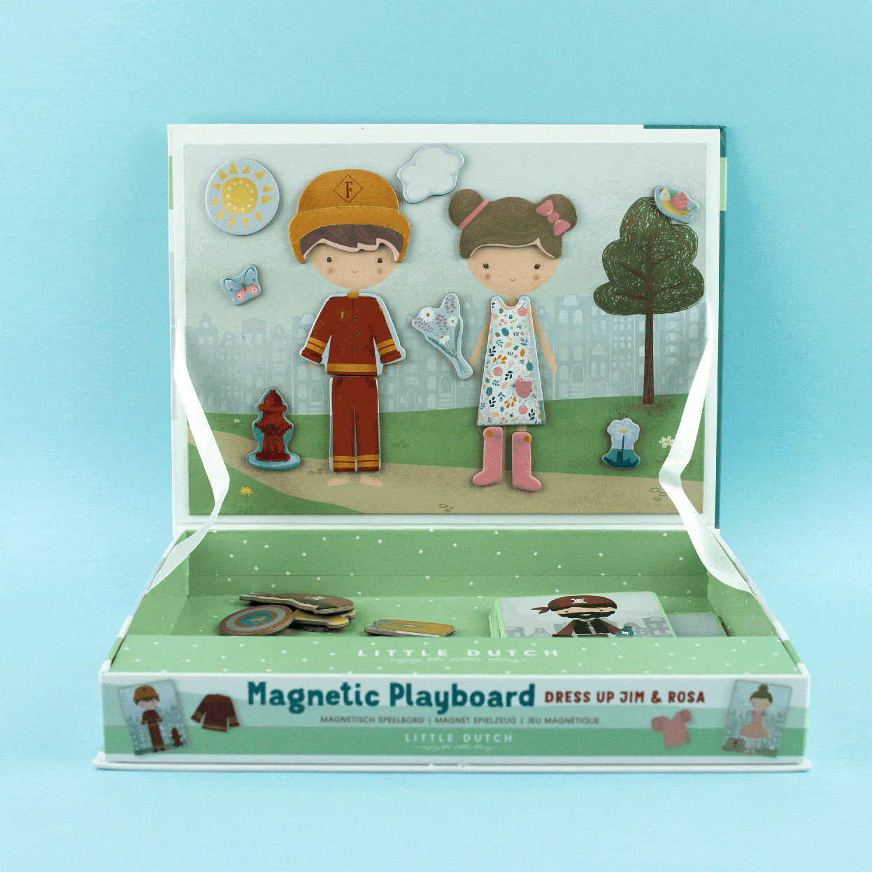 Little Dutch Układanka Magnetyczna Rosa & Jim 3+ lat