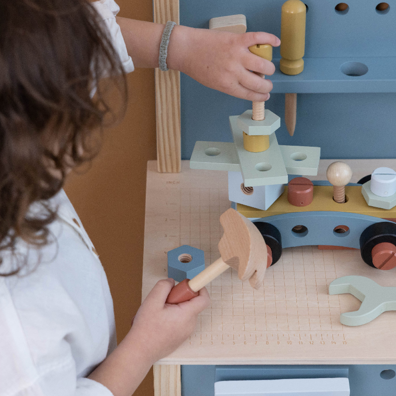 Little Dutch Warsztat z narzędziami drewniany 3+