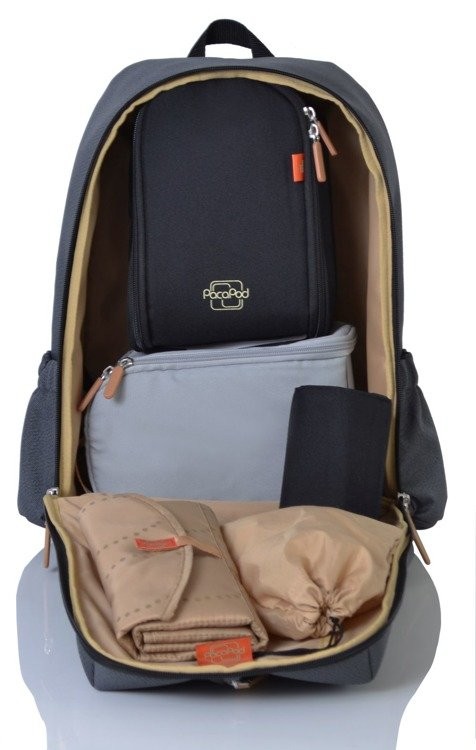 PacaPod Plecak organizer Picos antracyt dla mamy
