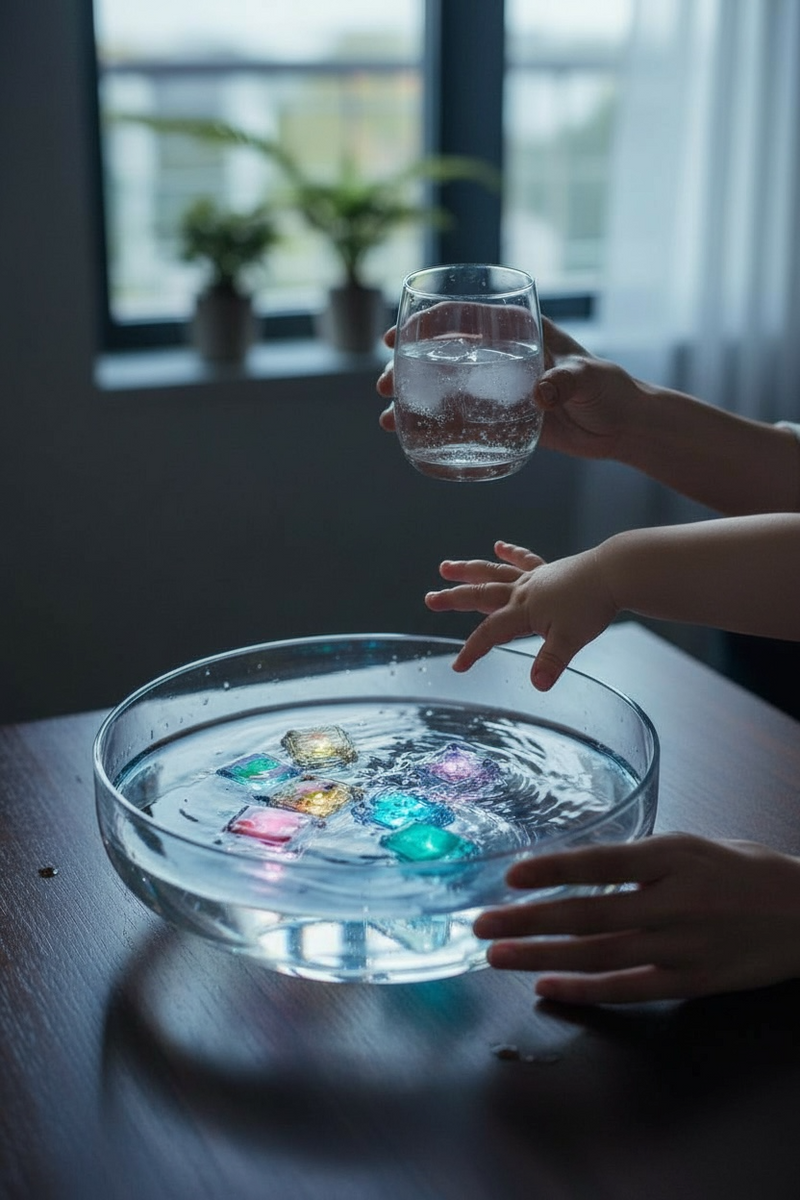 Glo Pals Kostki Świetlne Sensoryczne 6el wróżki 3+