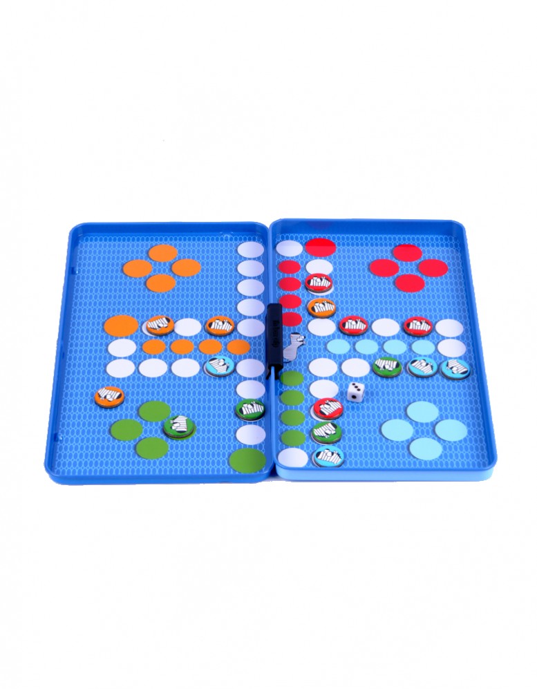 The Purple Cow Gra Chińczyk Magnetyczna Ludo 3+ | Płytka