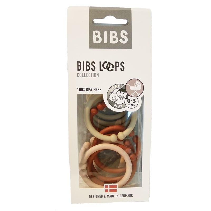 Bibs Loops Zawieszka do smoczka 3 kolory 12 szt. 0+