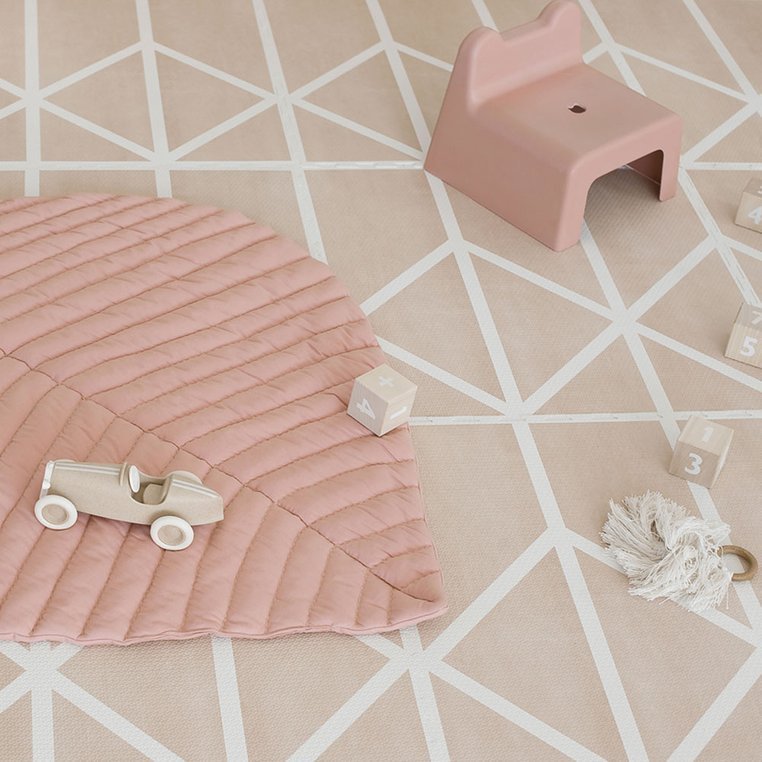 Toddlekind Mata Liść Leaf Mat Sea Shell Bawełna Org 0+