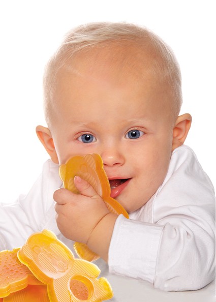 HEVEA Gryzak Panda Naturalny Kauczuk 0+