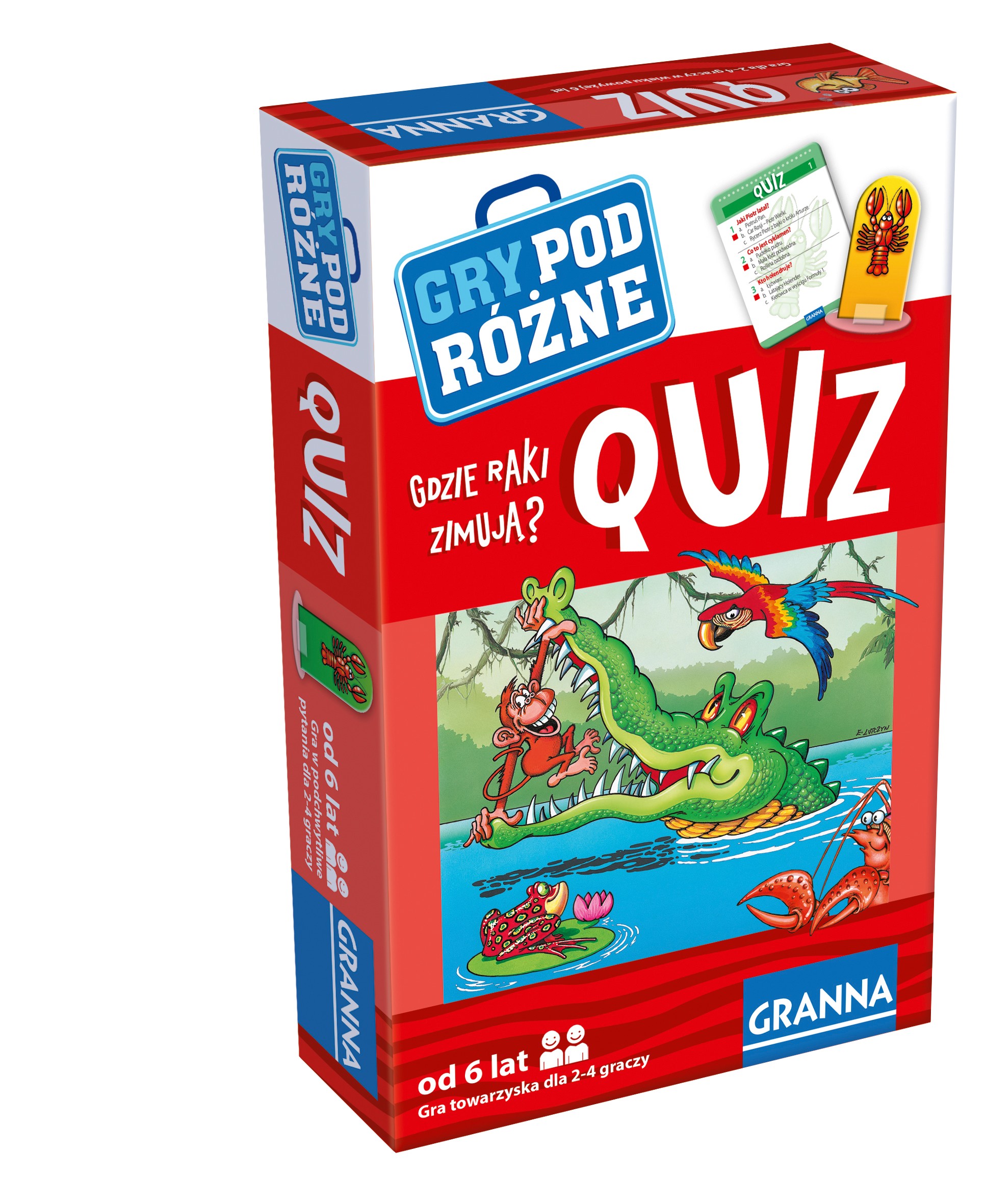 Gra Quiz Gdzie Raki Zimują - Gry Podróżne
