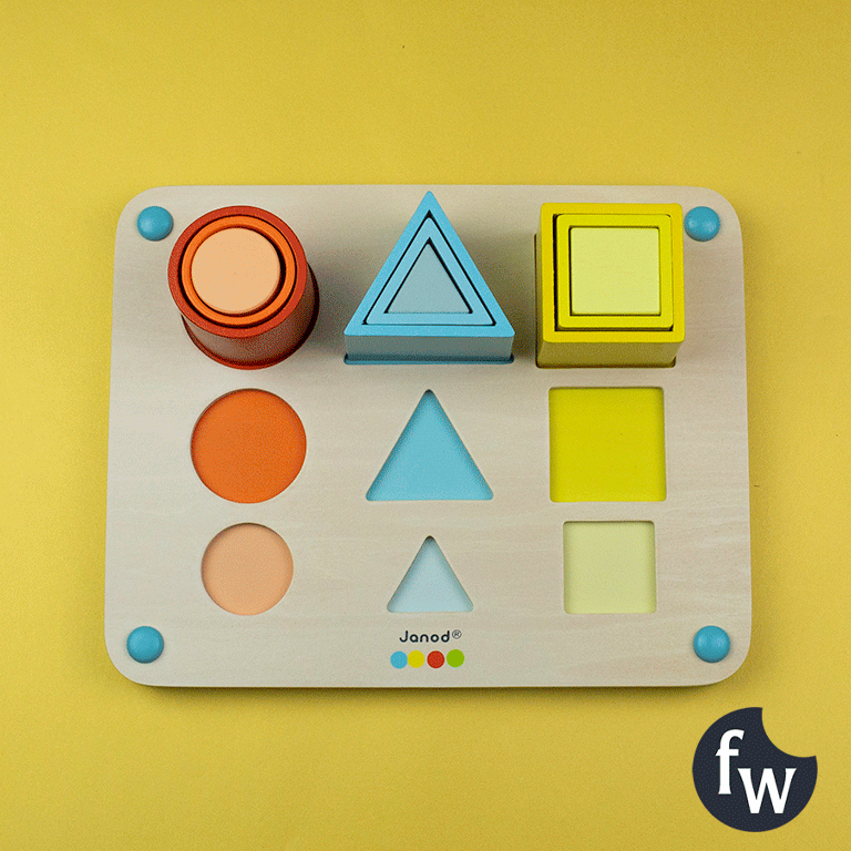 Janod Układanka Objętości Essentiel 18m+