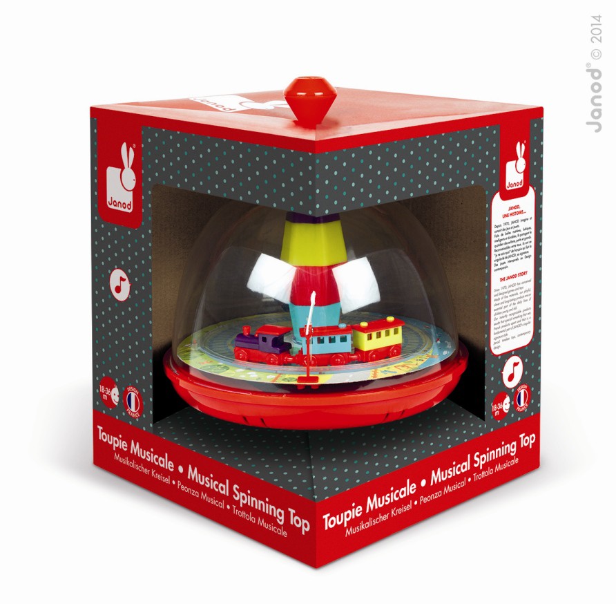 Janod, muzyczny bączek z pociągiem