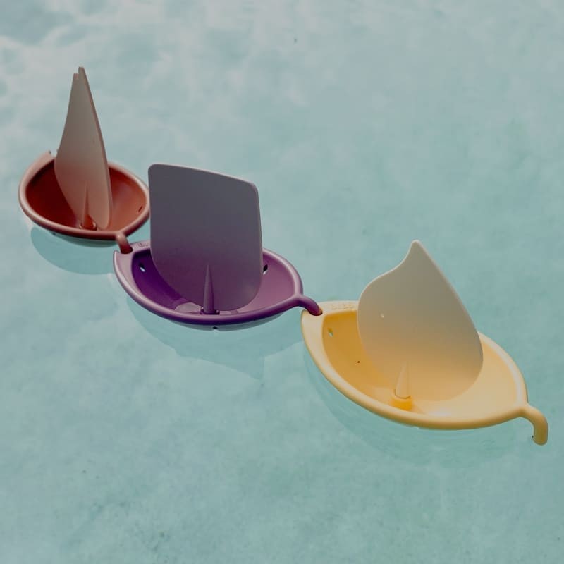 BIBS Łódeczki do kąpieli 3 szt. Pink Mix 12m+