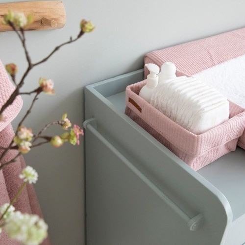 Little Dutch Śpiworek bawełniany Pure pink 110 cm