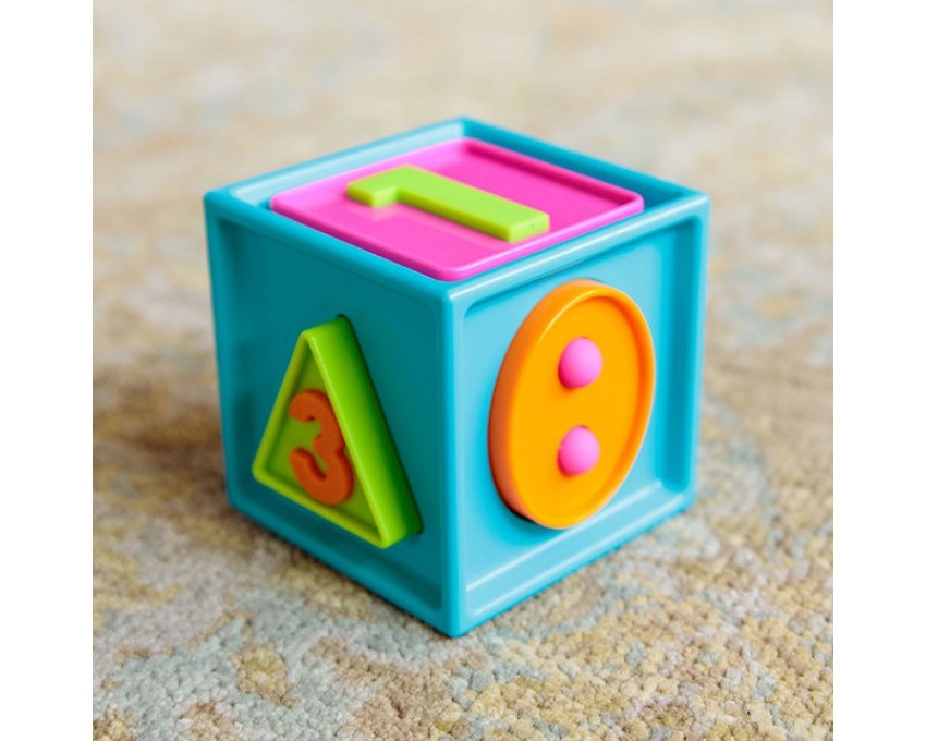 Fat Brain Toys Sześcian Mądrali 1-2-3 Smarty Cube 2+