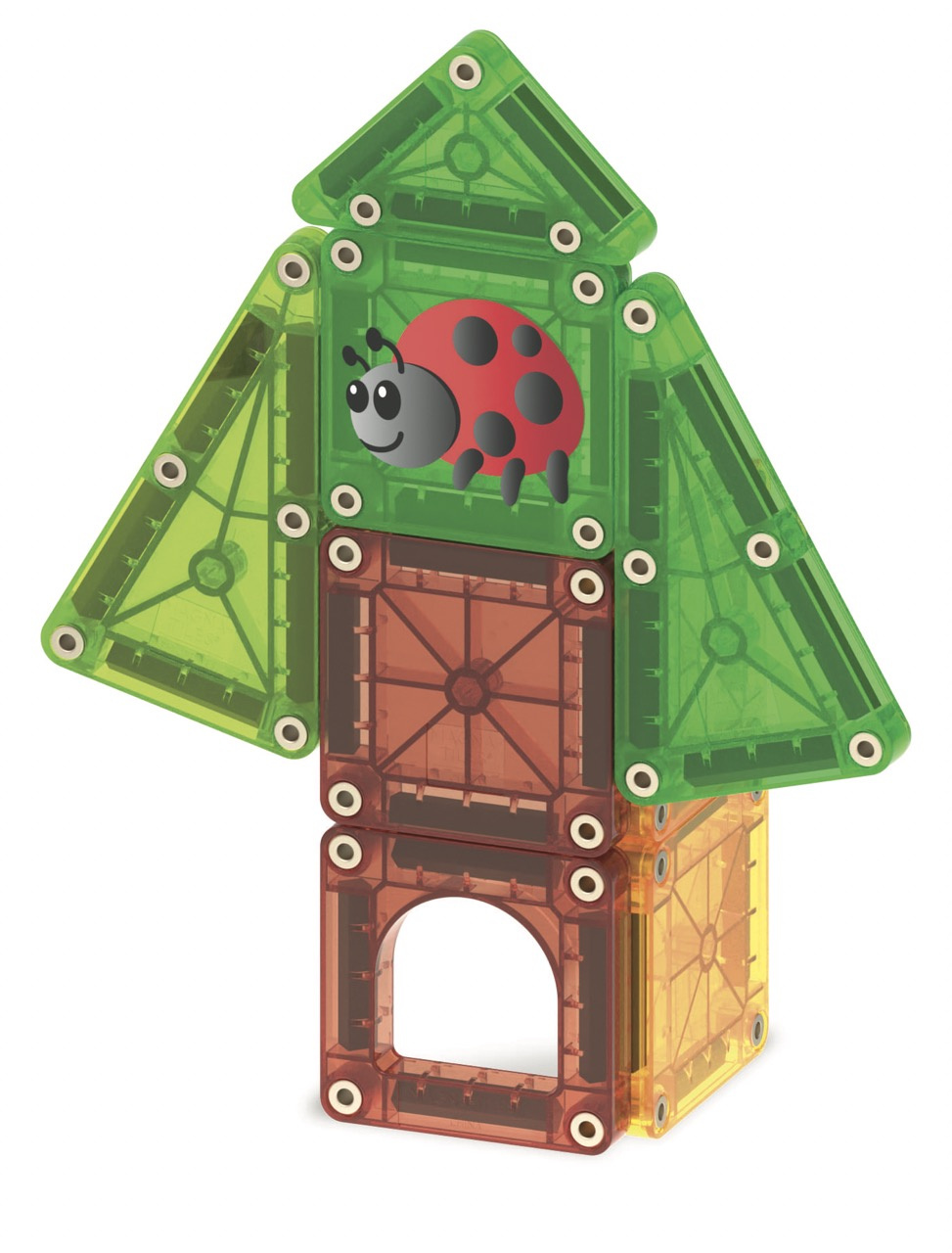 MAGNA-TILES Klocki Magnetyczne microMAGS Treehouse 24el 3+