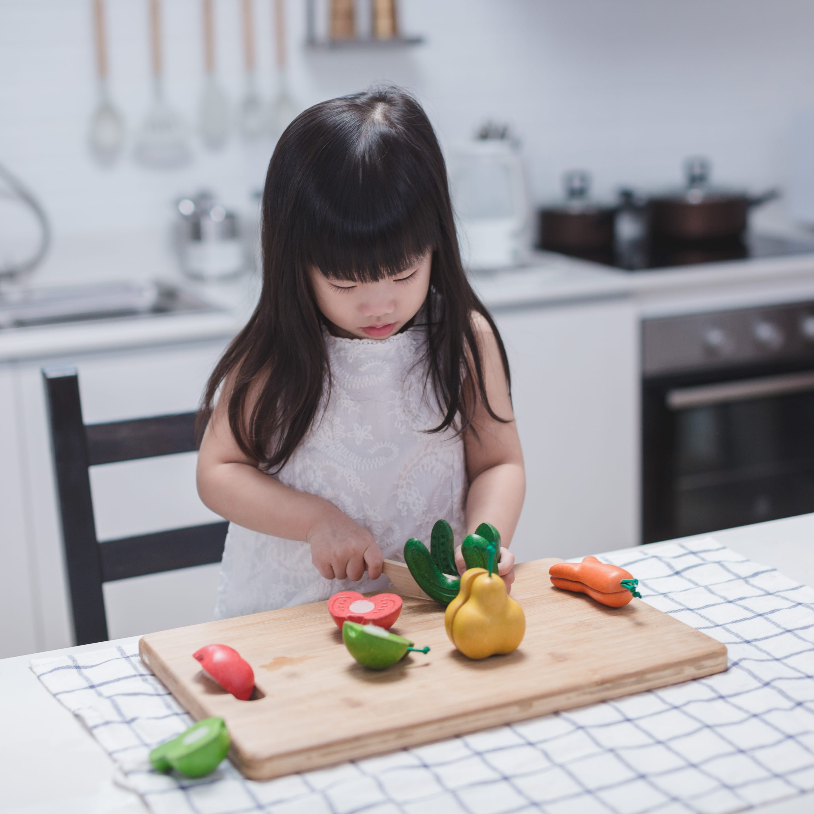 Plan Toys Owoce i Warzywa Niedoskonałe 7el 18m+