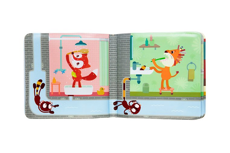 Lilliputiens Książeczka do kąpieli Lemur George 0+