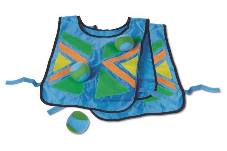 BS Toys Kamizelka z rzepami do łapania piłek 4+