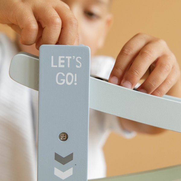 Little Dutch Zjeżdżalnia Samochodowa Błękitna 18m+