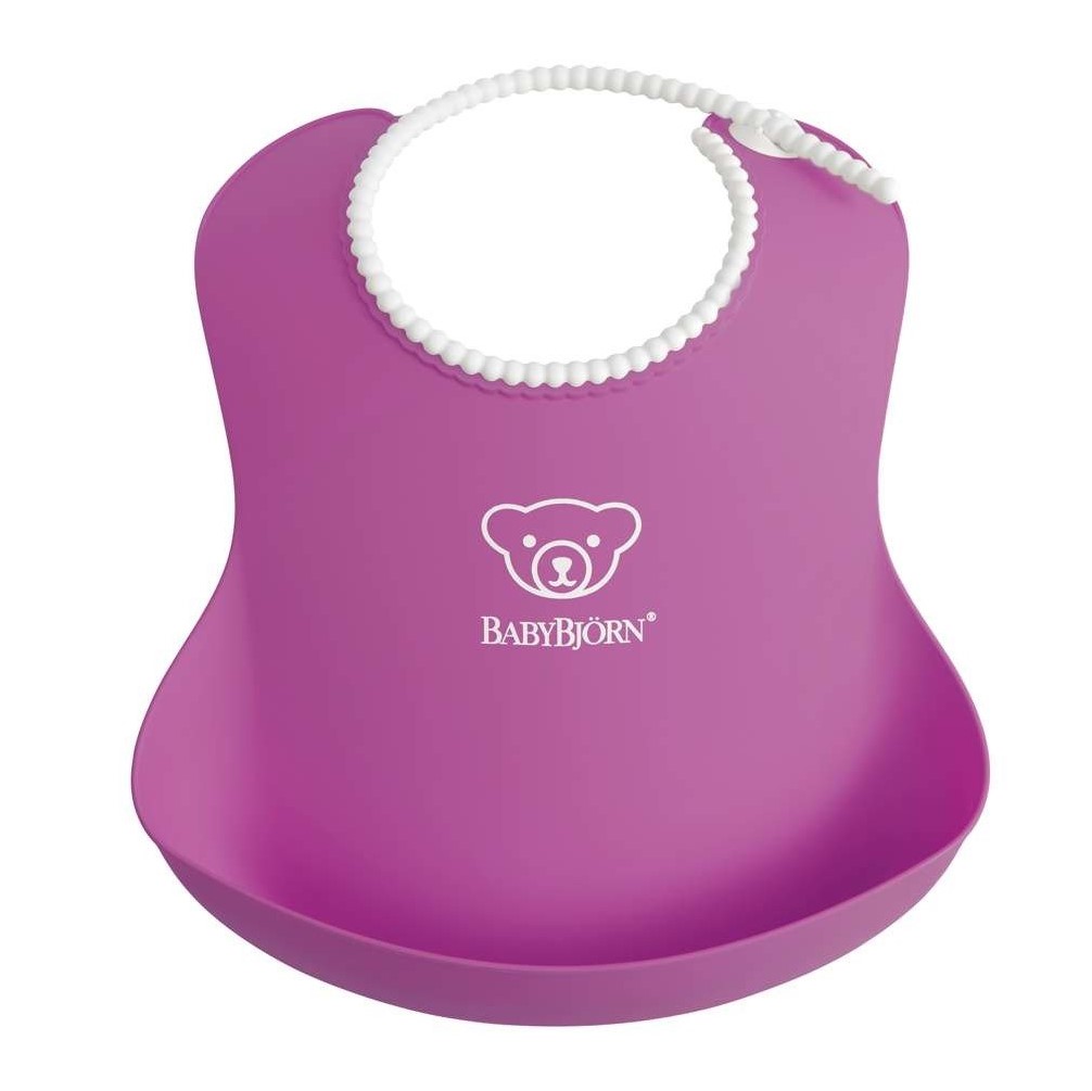 BABYBJORN śliniak różowy