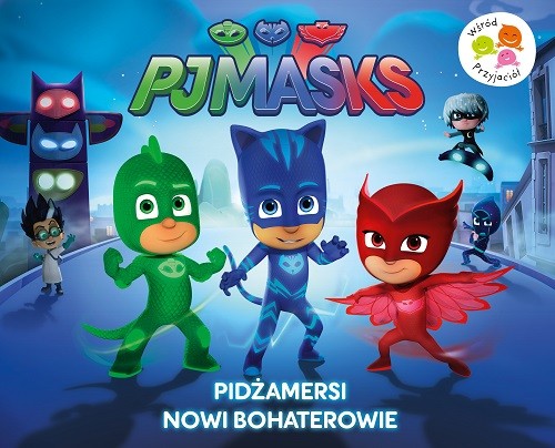 PJ Masks Książeczka i Puzzle 10 str. 16 el. 3+