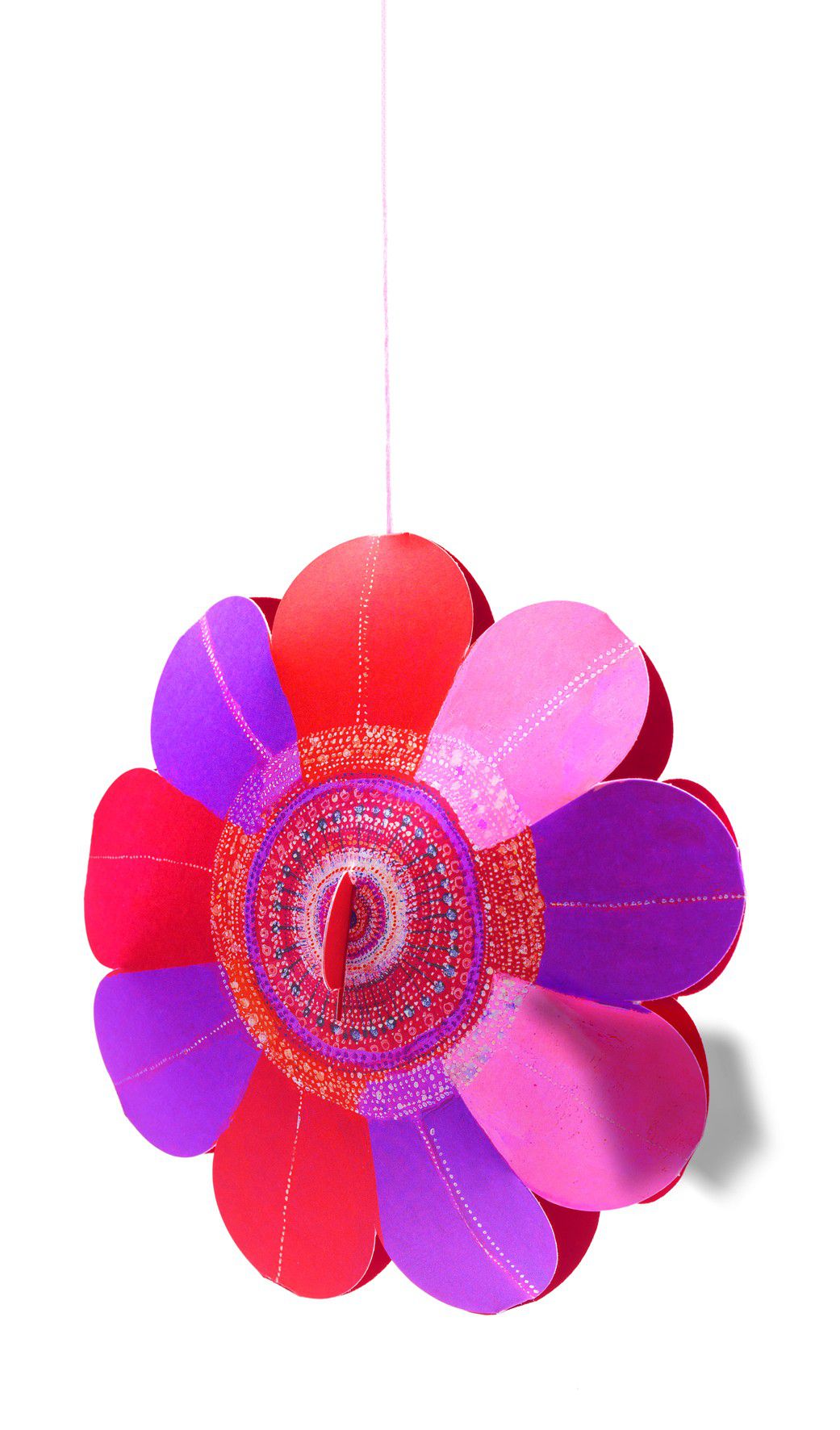 Djeco Zawieszki Dekoracyjne Kwiaty - Kreatywny Zestaw 6+