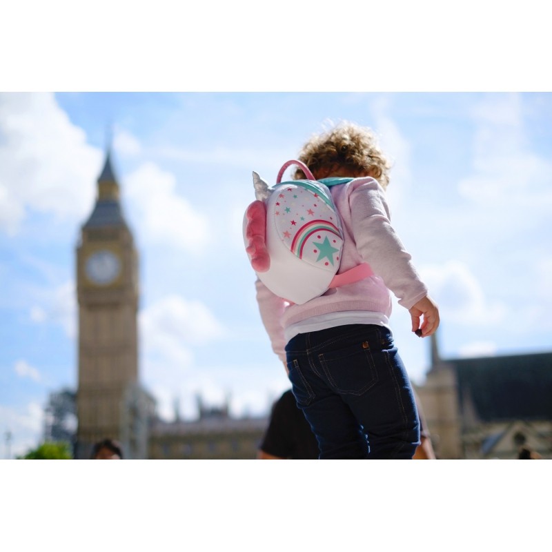 LittleLife Plecak ze smyczą Jednorożec 1-3 lata