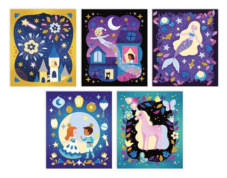 Janod Zestaw Kreatywny Magiczna Noc 5+