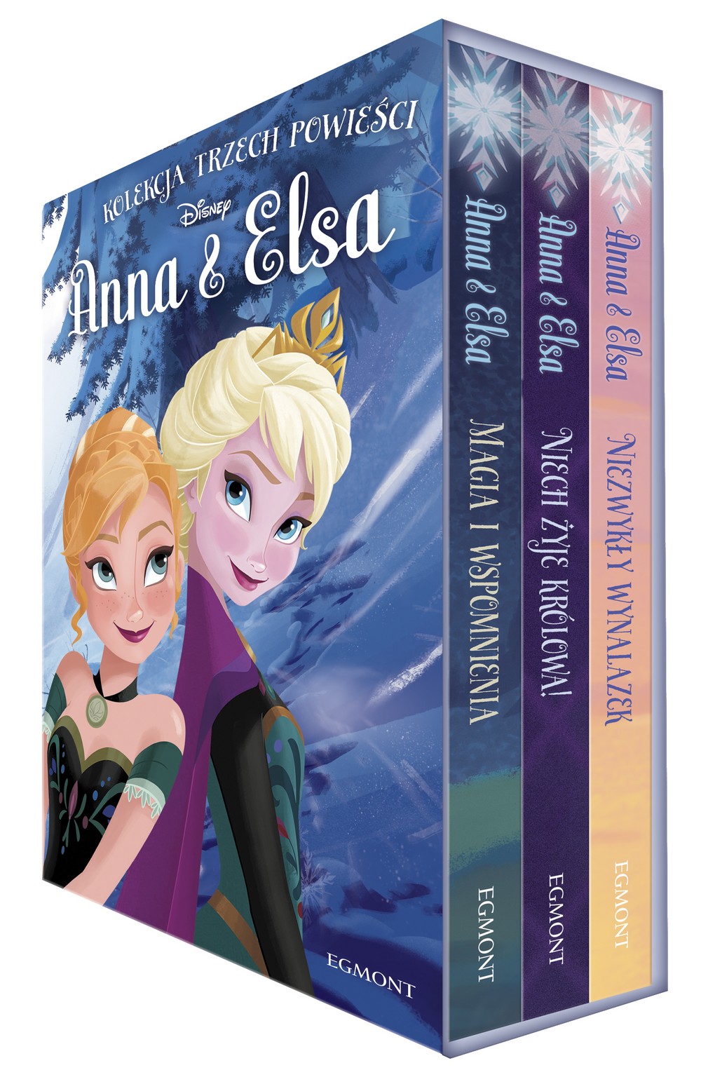 Pakiet Kraina Lodu Opowieści Anny i Elsy 3 książki