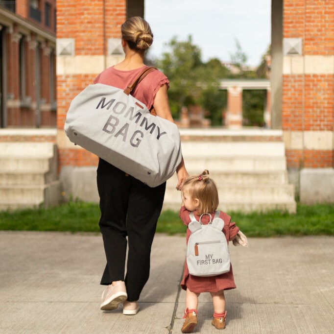 Childhome Torba Mommy Bag Canvas Szara - Praktyczna dla Mamy