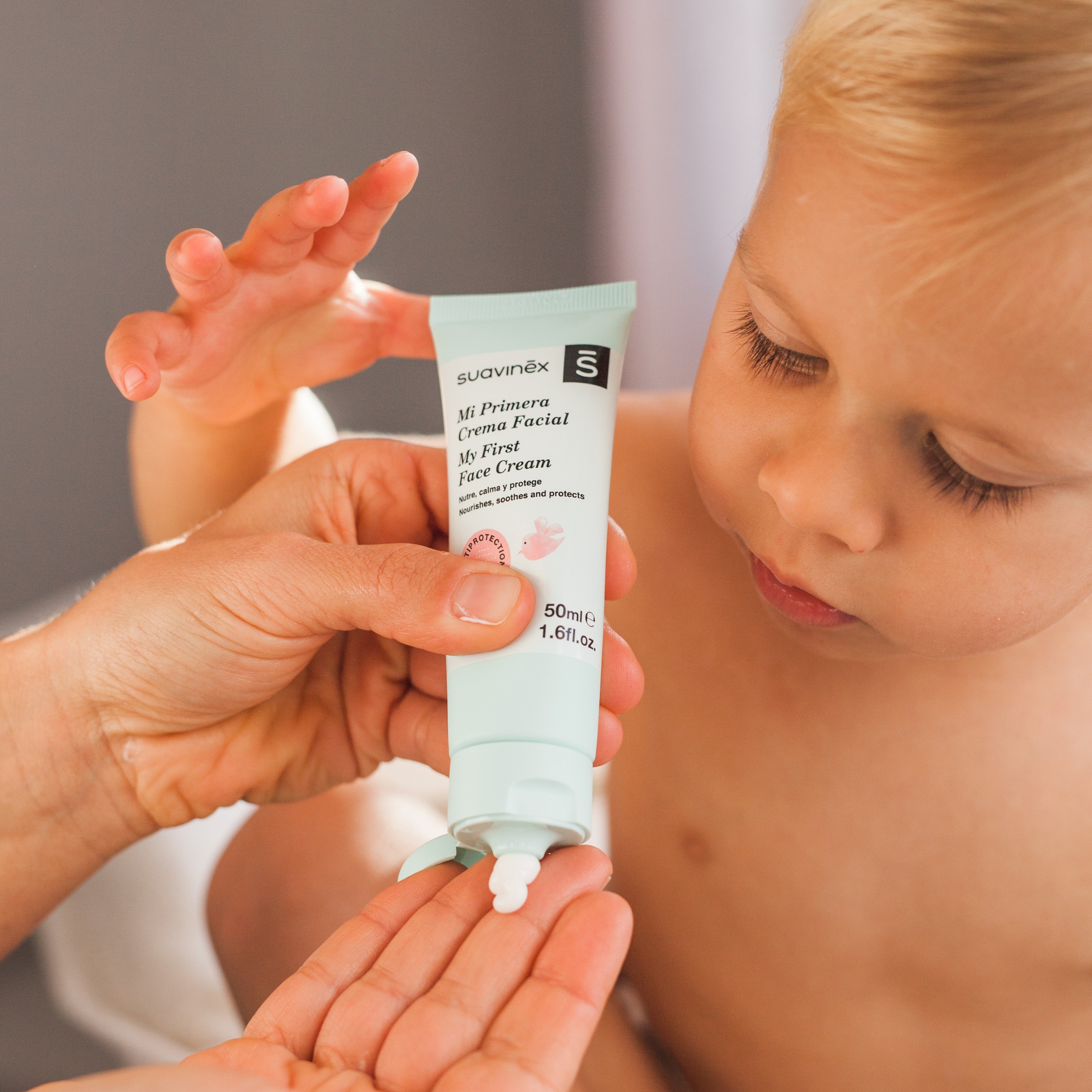 Suavinex Krem do twarzy dla dzieci z SPF 15 50ml