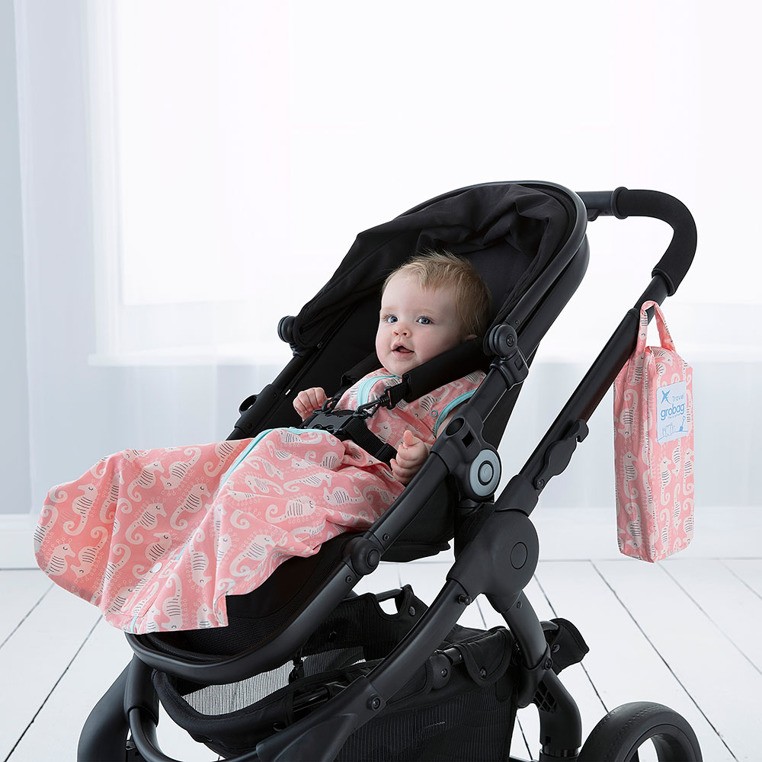 Gro Company, Śpiworek Grobag Sea Horsey z pokrowcem - Travel 0,5 tog 6-18 m-cy