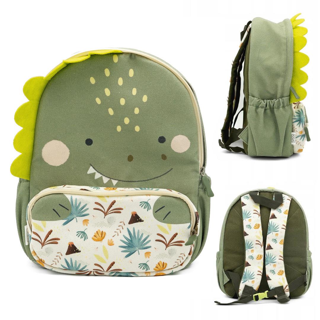 SASSI Plecak dla dzieci A4 Dinozaur 