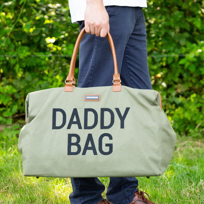 Childhome Torba Daddy Bag Canvas Khaki | Torba dla Taty