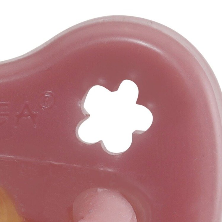 Hevea Anatomiczny smoczek kauczukowy Kwiatki 0-3 msc