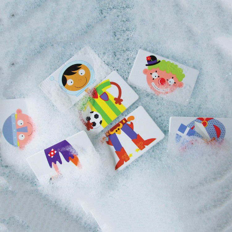 Postacie Puzzle do Kąpieli Piankowe 27 el. 3+