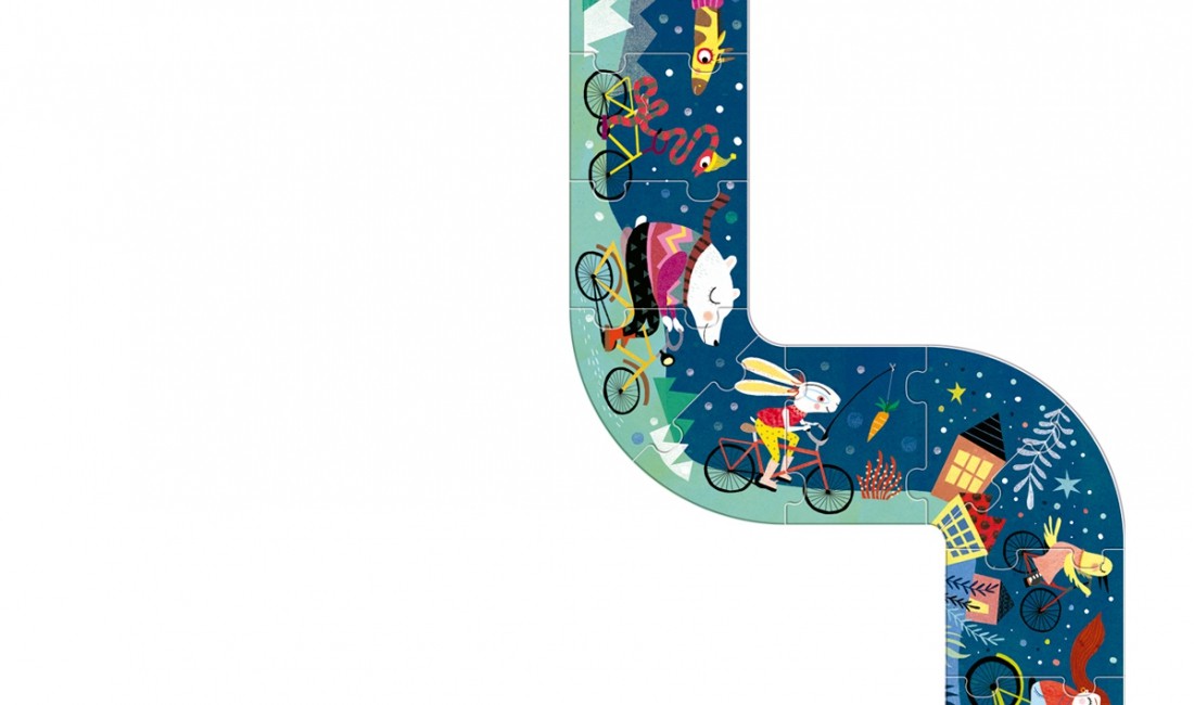 Londji Puzzle Mój Rower 100el 6+