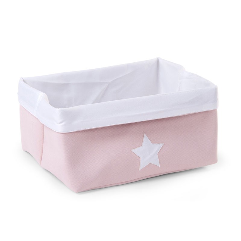 Pudełko Płócienne Różowe 40x30x20