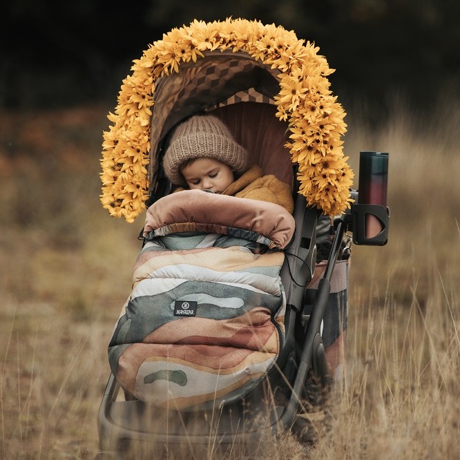 Makaszka Śpiworek Premium Rainbow Mountain 0-18m