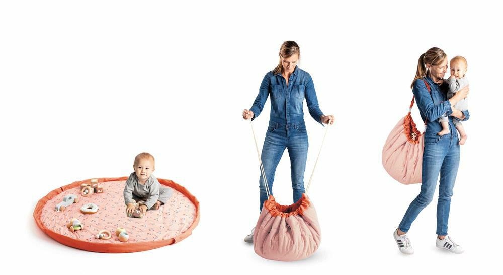 Play&Go Mata i worek 2w1 Soft Zwierzęta 0+