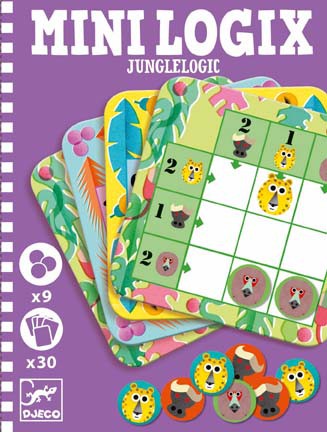 Djeco Mini Gra Logiczna Dżungla 6+