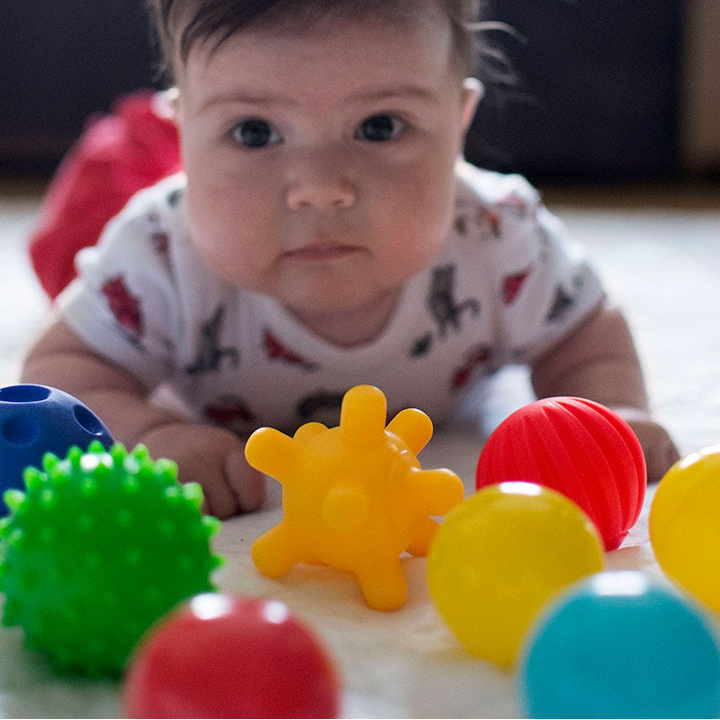 Mom's Care Piłki Sensoryczne 3 szt. 0+