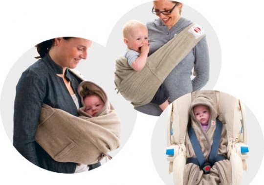 Nosidełko Shelter Polar Powder - Pozycja Embrionalna 3.5kg+