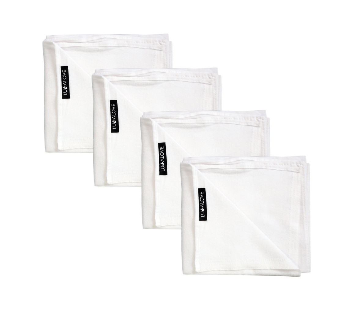 Lullalove Flanela Pieluchy Duże 4 szt. 0+