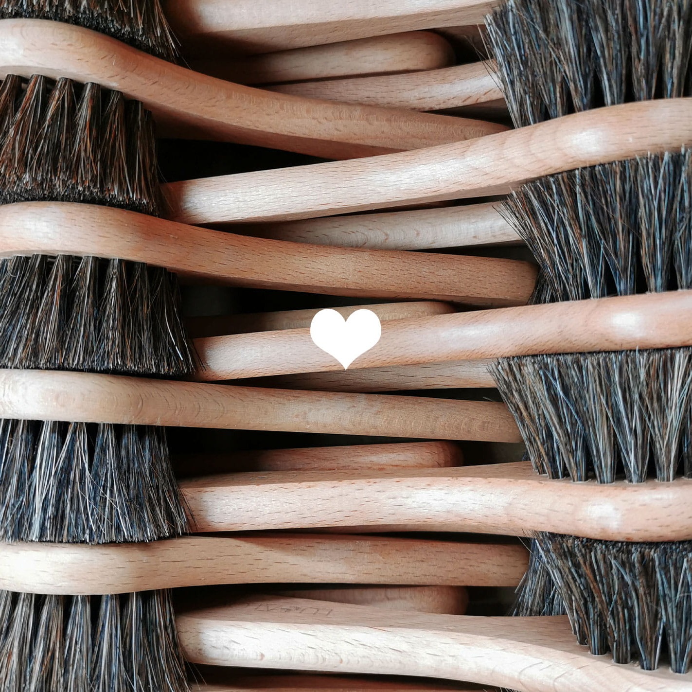 Lullalove, Profesjonalna szczotka do twarzy i szyi - naturalne włosie